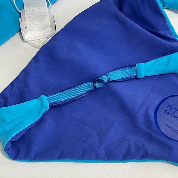 WET Bikini Two-Tone Reversible Blue Two-Piece Swim Suit Large - Picture 6 of 11